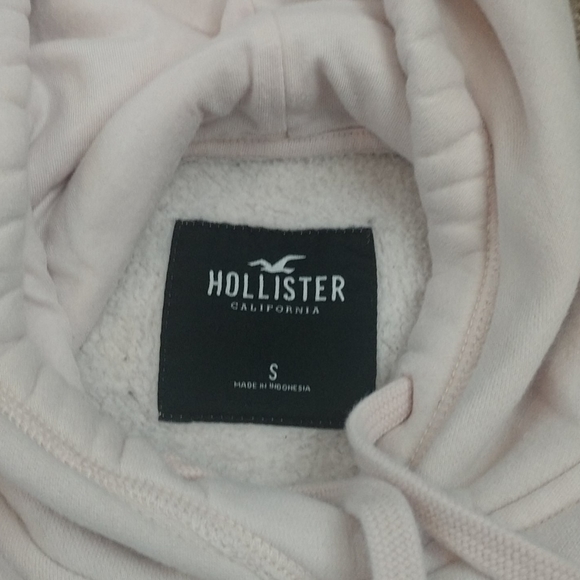 Pink and Black Hollister Hoodie - Picture 5 of 5